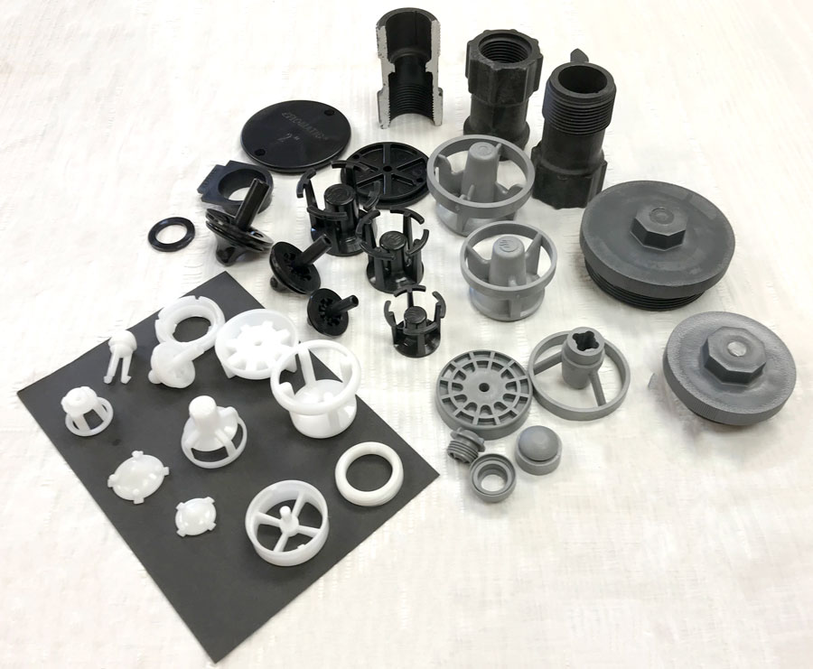 custom injection molded part for the Plumbing industry